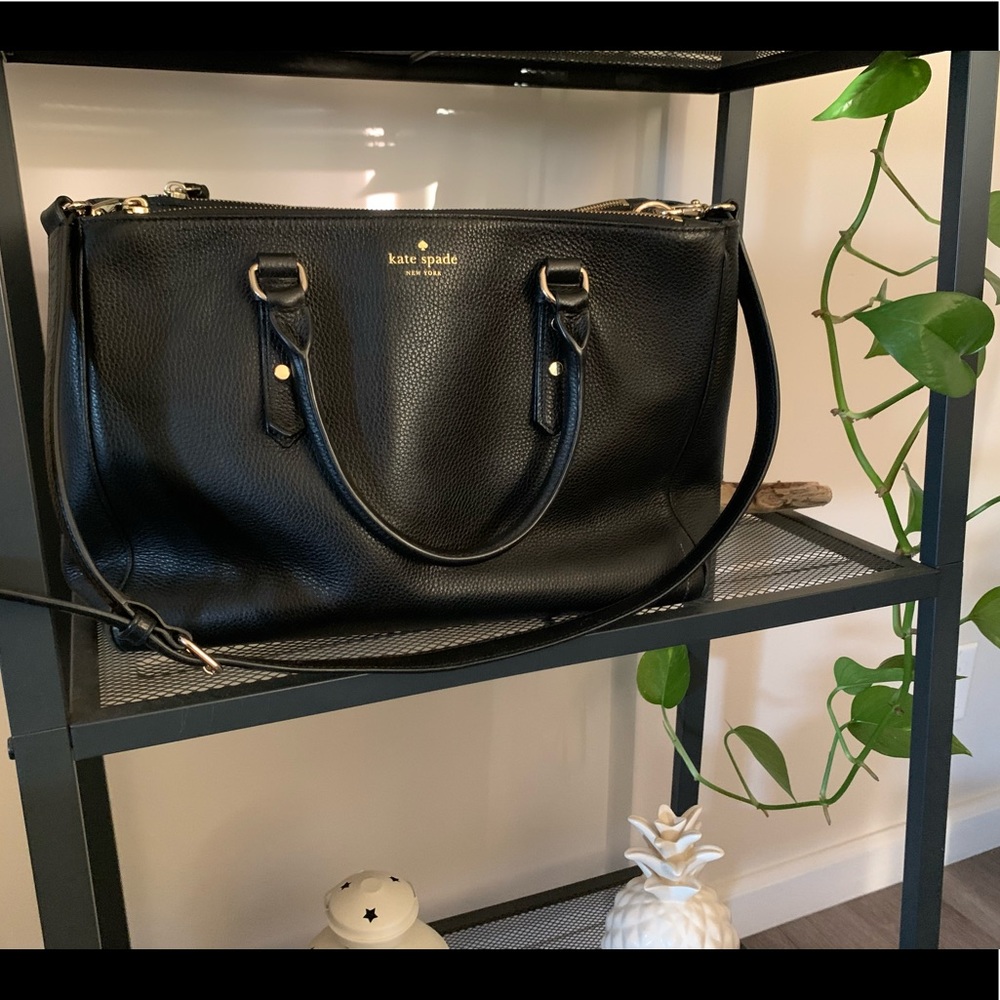 Kate Spade large leather satchel- AUTHENTIC